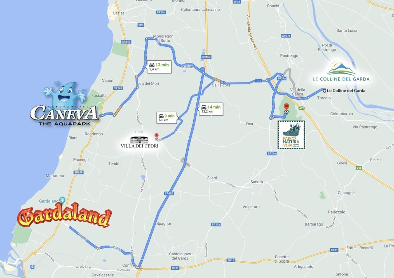 Hotel Le Colline del Garda Bussolengo Esterno foto